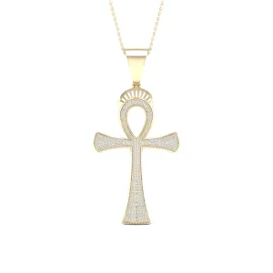 10K 0.75CT Diamond Pendant