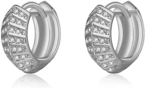 14K Gold Chunky Huggie, Moissanite Hoop Earrings, Minimalist Earrings for Everyday Wear