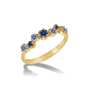 18k Gold & Sapphire Stargazer Ring 18k Gold & Sapphire Stargazer Ring