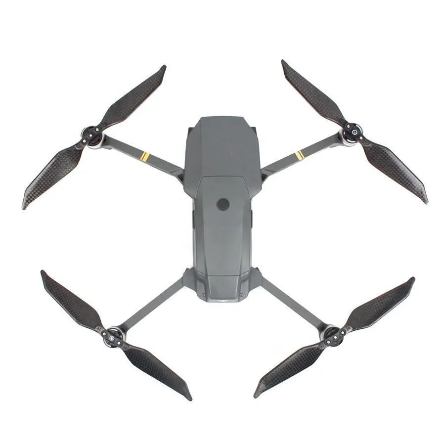 2 Pairs of Noise-reducing Folding Propellers for Dji Mavic Pro Platinum and Full Carbon Fiber