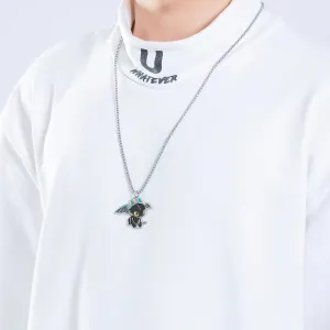 2 PCS Couple Necklace Best Friend Bestie Pendant Puzzle Matching Yin Yang Necklace Gifts for Lover Women Friendship BFF Set