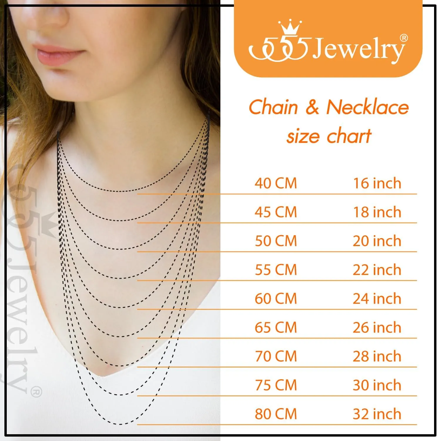 555Jewelry 1.2mm Stainless Steel Snake Chain Necklace for Men & Women, 16-28 Inch