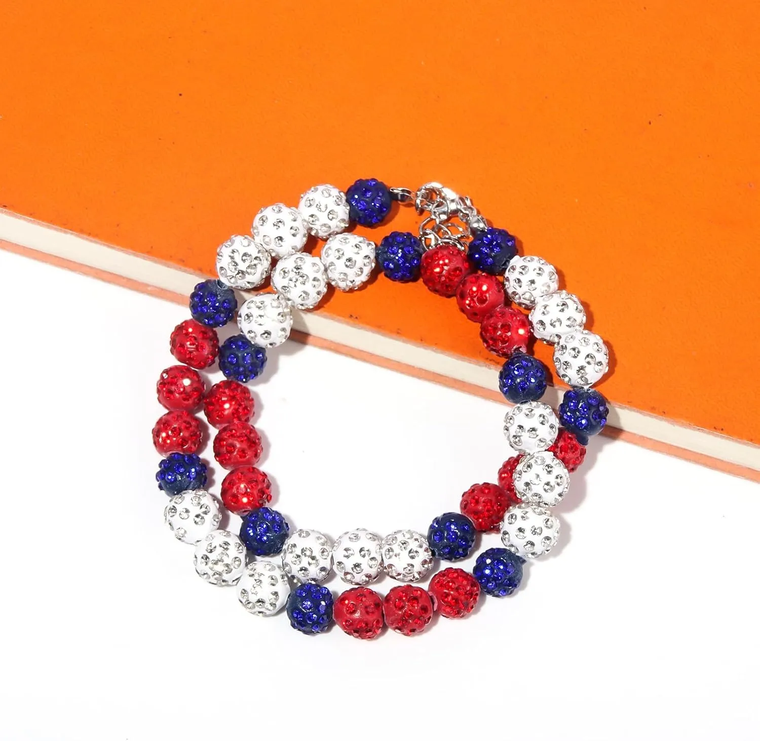 Baseball Necklace - Rhinestone Baseball Necklace - 16" / 18" Ice Collection Bling Beaded Chain - Baseball Accessories for Men Women and Baseballer