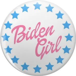 Biden Girl (Star Circle) Pin Lapel Pin Cute Brooch Pins Badges 0.75"