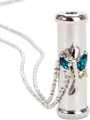Bits and Pieces - Kaleidoscope Pendant Necklace - Colorful Kaleidoscope Necklace on 14" Chain