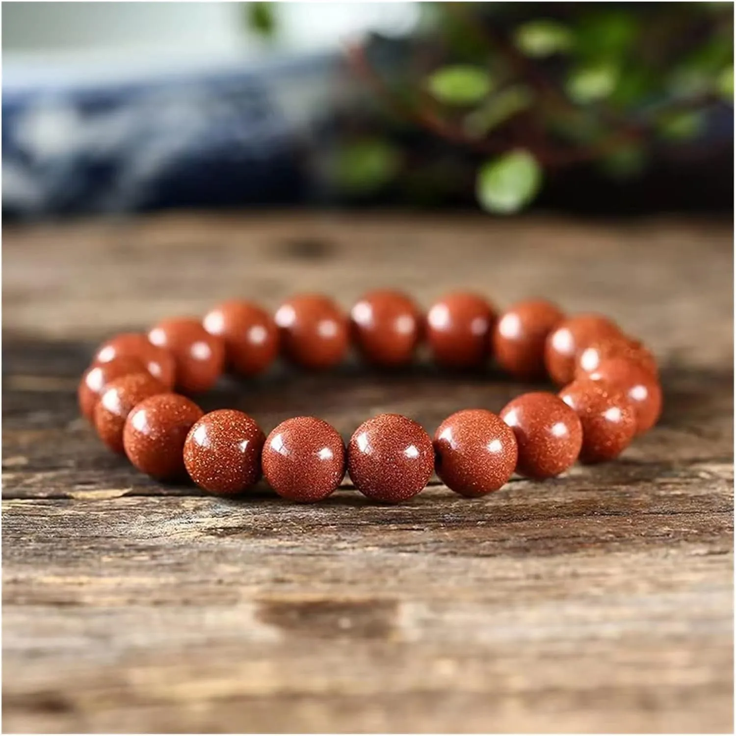 Buddhist Prayer Bead Bracelet,Buddha Meditation Beads Bangle,jewelry Natural Stone Bracelet Men Women Black Bracelet 8mm 10mm Beads 10mm beads bracelet Bracelets (Color : 10mm beads bracelet) ( Color