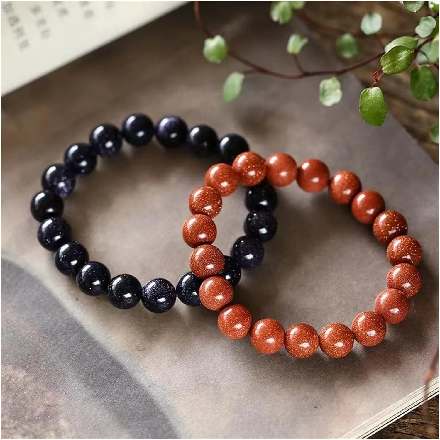 Buddhist Prayer Bead Bracelet,Buddha Meditation Beads Bangle,jewelry Natural Stone Bracelet Men Women Black Bracelet 8mm 10mm Beads 10mm beads bracelet Bracelets (Color : 10mm beads bracelet) ( Color