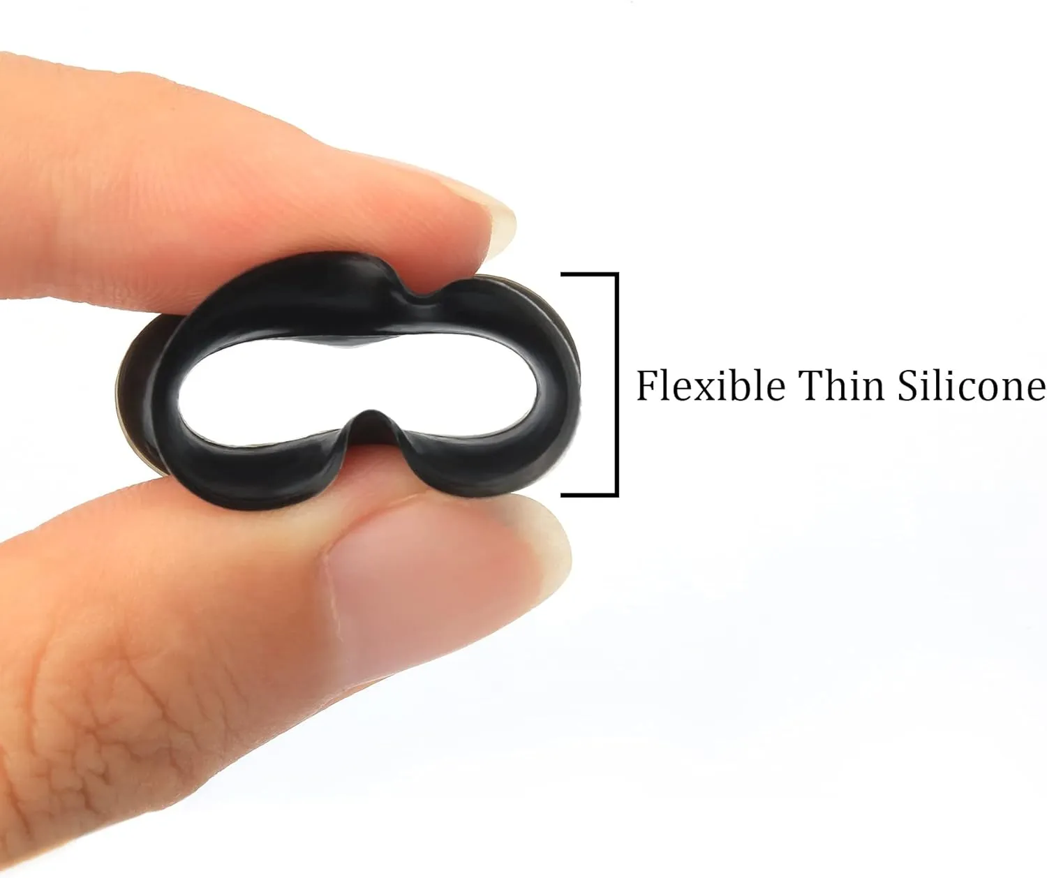 Cocharm 20 PCS Thin Silicone Ear Gauges - Flexible Double Flared Tunnel Ear Plugs