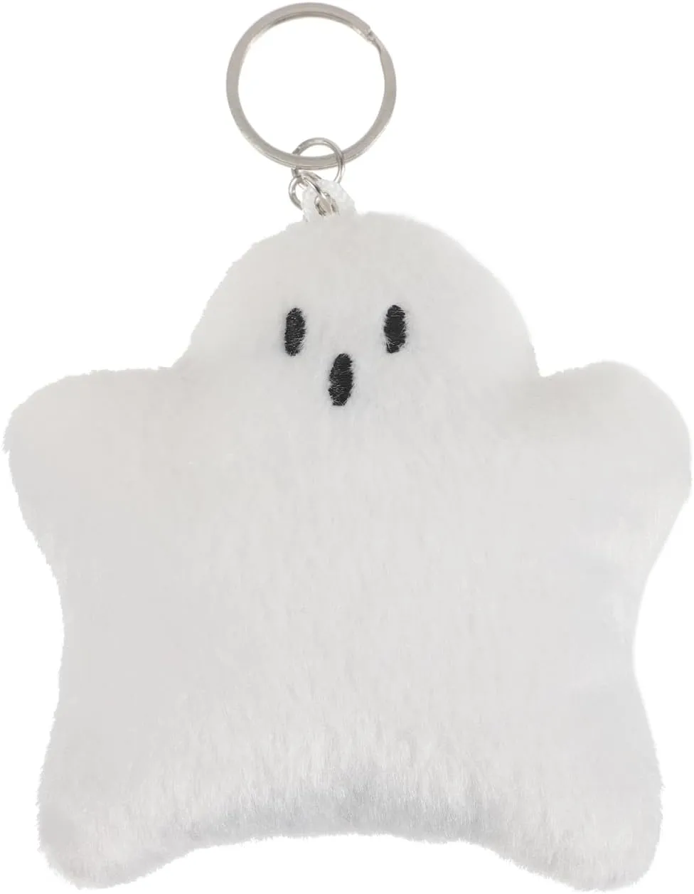 COHEALI 2pcs Ghost Keychain Plush Backpack Purse Charm, Ghost Key Chain Stuffed Plush, Ghost Pendant Spooky Key Ring for Friends, Family