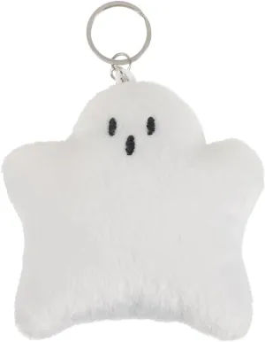 COHEALI 2pcs Ghost Keychain Plush Backpack Purse Charm, Ghost Key Chain Stuffed Plush, Ghost Pendant Spooky Key Ring for Friends, Family
