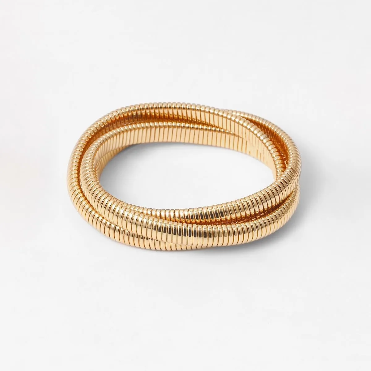 COLORFUL BLING 2 pcs Simple Arm Band Elastic Bracelet Bangle Anti Slip Shirt Sleeve Holders Dress Accessory