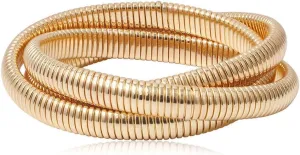 COLORFUL BLING 2 pcs Simple Arm Band Elastic Bracelet Bangle Anti Slip Shirt Sleeve Holders Dress Accessory