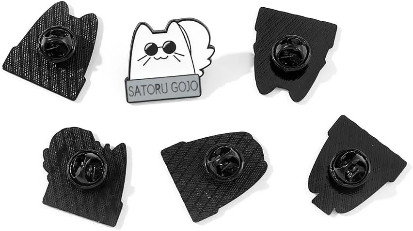 Creative Cat Enamel Pins Set - Kawaii Kitten Brooches Metal Badges Accessories for Backpack Hat Bag, Lovely Cats Pin for Friends Family