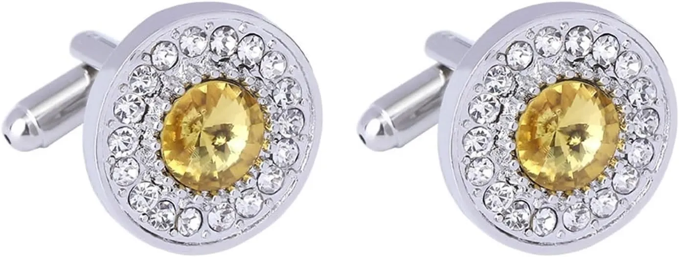 Cuff Links Mens Overnight, Cuff Links Jewelry Square Mens Cufflink Set Alloy for Son, Father, Husband, Boyfriend