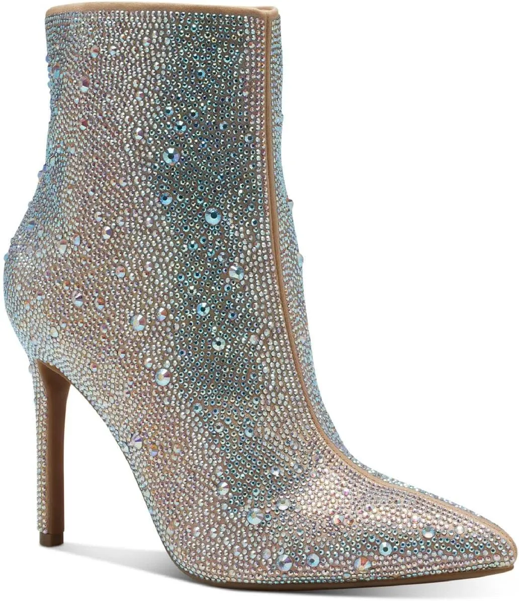 Cufflinks Inc. INC Womens Reisa 6 Pointed Toe Dressy Ankle Boots Beige 6 Medium (B,M)