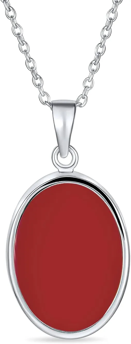 Customizable Personalize Vintage Antique Style BFF Best Friends Puppy Brown White Black Dog Kitty Cat Portrait Blue White Oval Cameo Pendant Necklace For Women Teen .925 Sterling Silver
