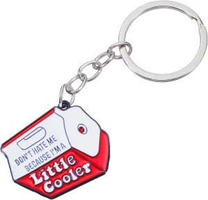 Cute Keys Chains Women Keyring Accessories Funny Keychain For Car Keys White Elephant Gifts Sturdy Keychain Charms Cool Metal Keys Rings Personality Enamel Car Keys Rings For Bag Accessories