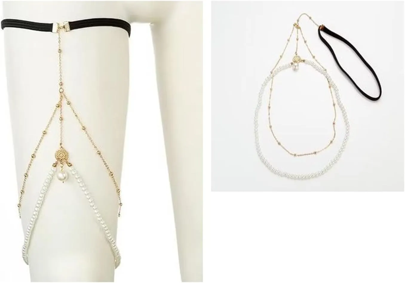Diamond Initial Leg Chain, Body Jewelry Elastic Leg Chain Sexy Elastic Zircon Butterfly Initial Letter Thigh Chain, Elegant Elastic Thigh Jewelry for Women