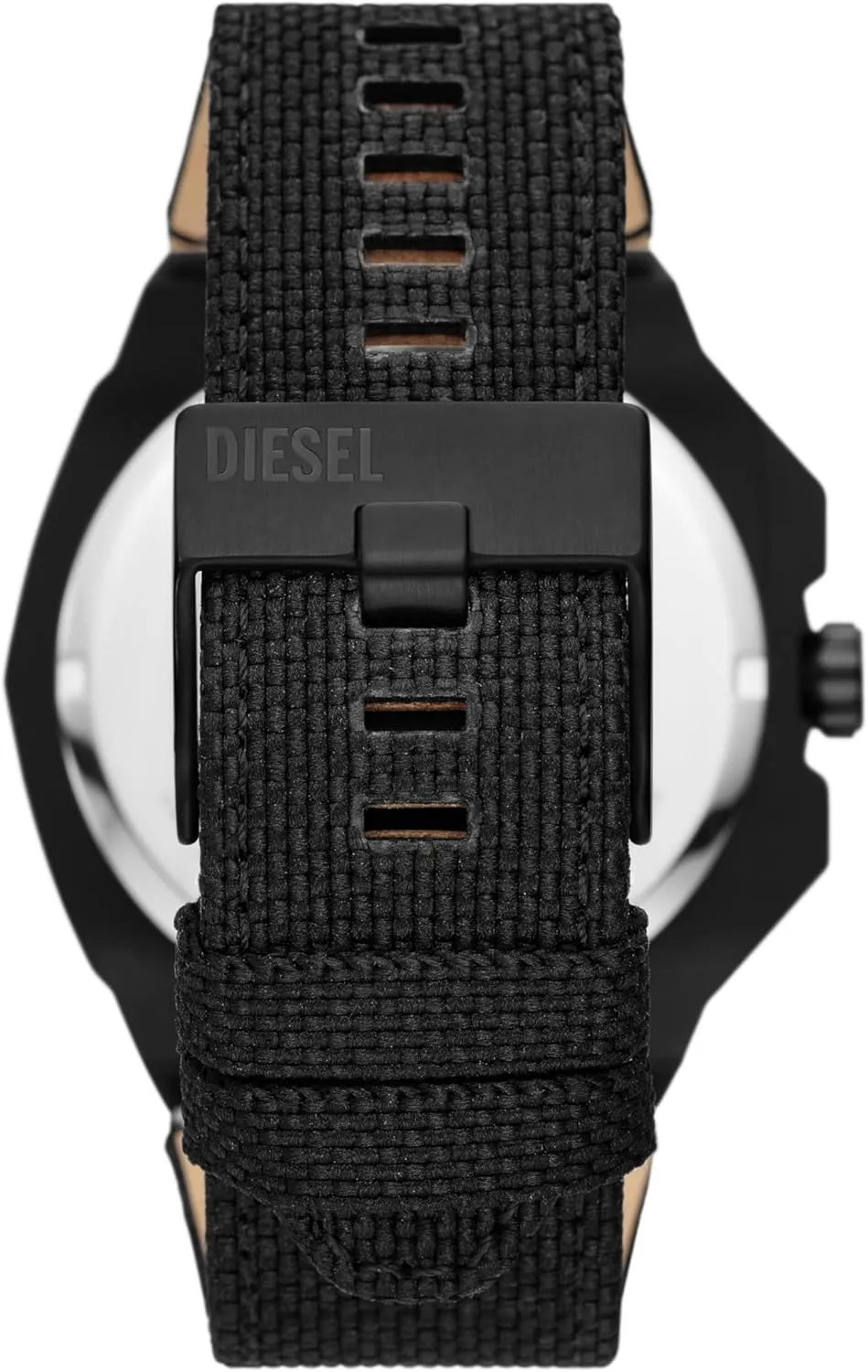 Diesel Framed Men's Sports Watch with Lightweight Nylon Case and Silicone Band