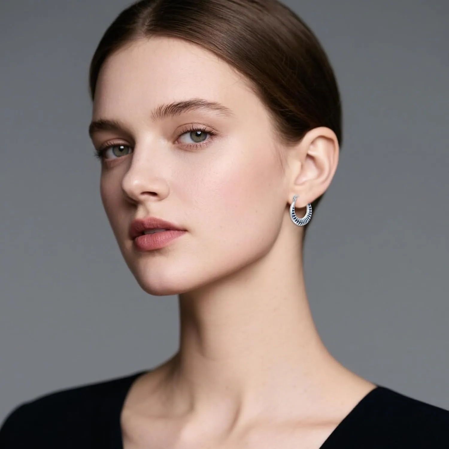 Enamel Hoop Earrings for Women Colorful Enamel Chunky Hoop Earrings 18K Gold Plated Stainless Steel Enamel Earrings Jewelry Gift for Girlfriend Wife