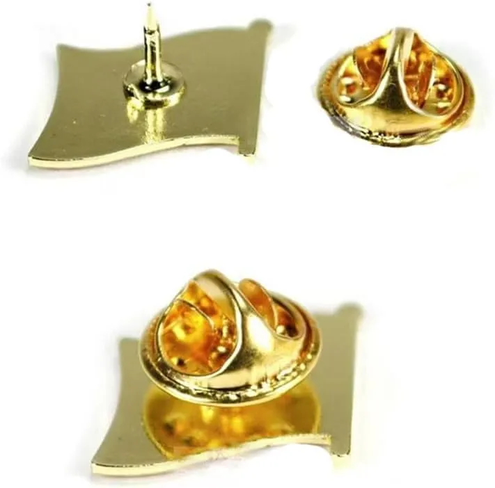 Flag Pin National Flag Lapel pins Brooch pin Enamel Made of Metal Souvenir Men Women Patriotic
