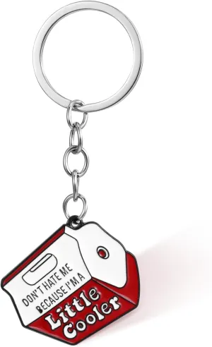 Funny Keychain Alloy Cool Keychains,Car Key,Friend's Birthday Gifts Aesthetic Keychain Purse Bag Accessories for Women & Men