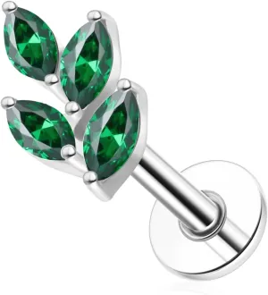 G23 Titanium Flat Back Earrings Studs 20g 18g 16g F136 Titanium Labrets Press Fit Threadless Push In Dainty Cartilage Helix Conch Lobe Lip Tragus Piercing Jewelry Push Back