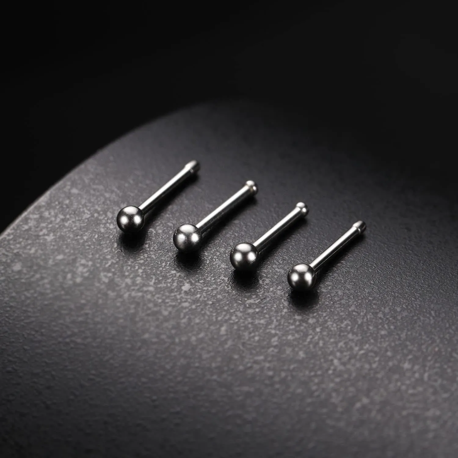 GAGABODY G23 Titanium Nose Ring Hoop 20G 18G Nose Rings Studs Screw L-Shaped Nose Hoop Nose Stud Tragus Cartilage Helix Earrings Hoop Nose Piercing Jewelry