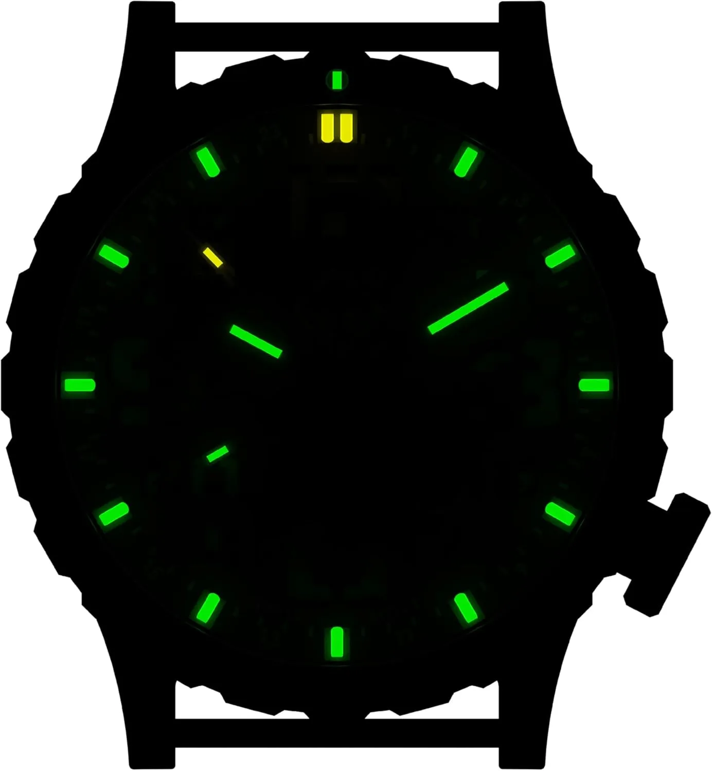 HAZARD 4 Heavy Water Diver : Titanium Tritium Dive-Watch