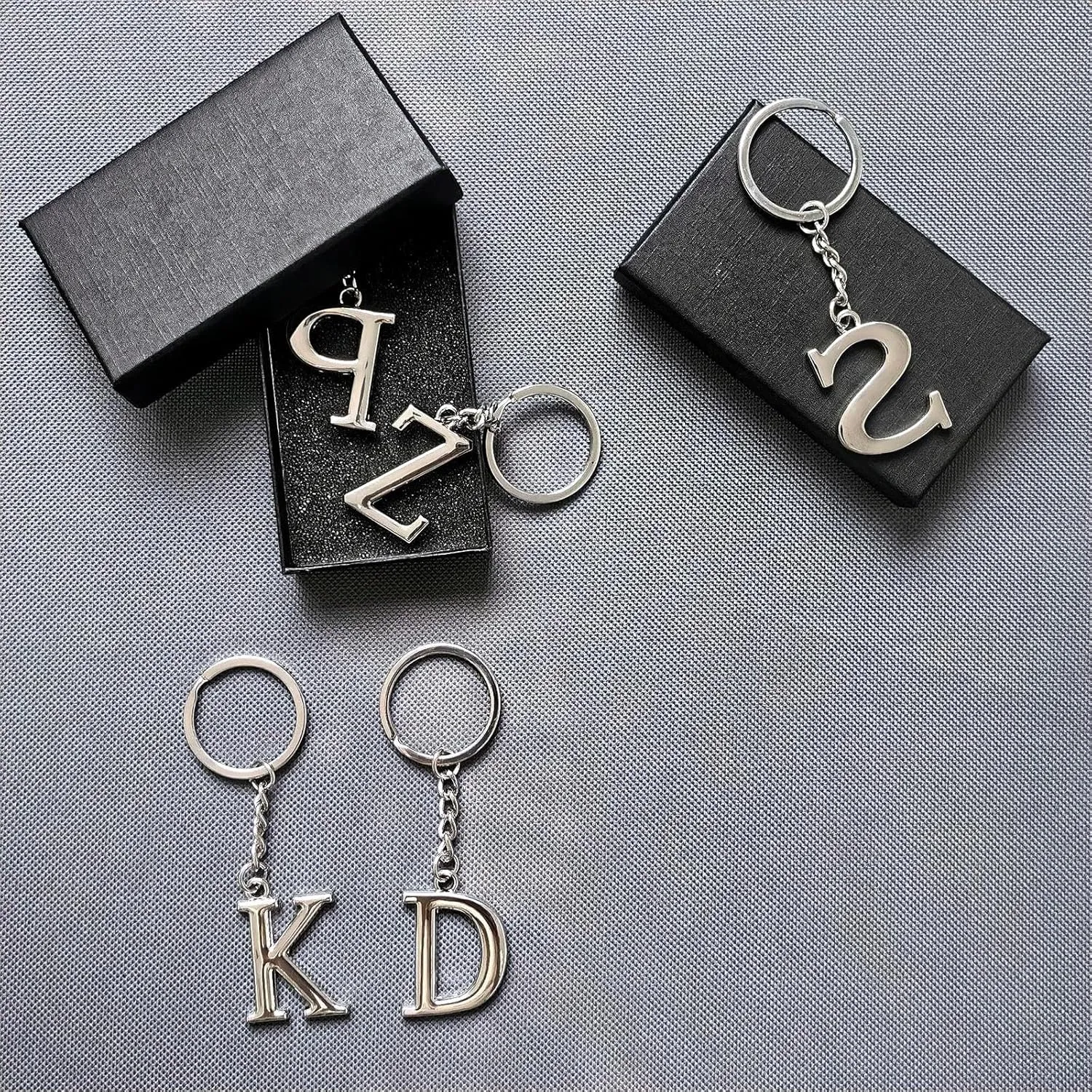 Initial Letter A-Z Keychains