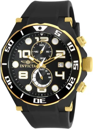 Invicta Men's 15396 Pro Diver Analog Display Japanese Quartz Black Watch