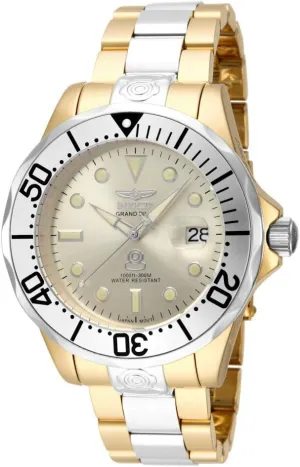 Invicta Men's 16038SYB Pro Diver Analog Display Automatic Two Tone Watch