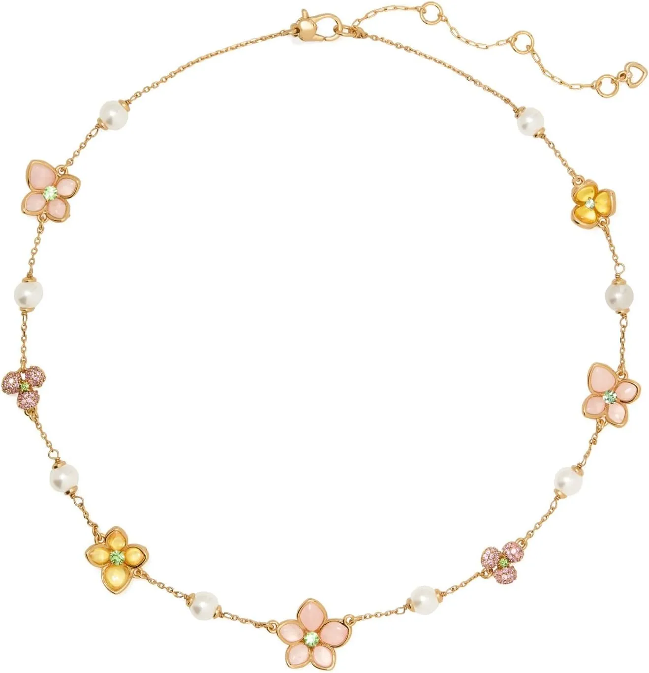 kate spade new york Pastel Petals Scatter Necklace