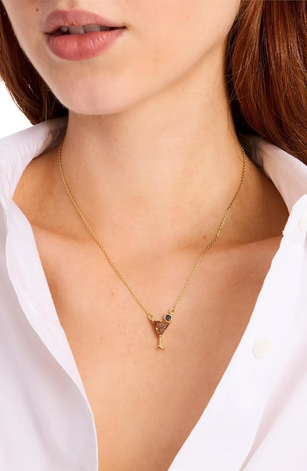kate spade new york Shaken And Brewed Mini Pendant