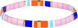 KELITCH Tila Colorful Stretching Hand Woven Beaded Women Stacked Bracelet Summer Jewelry Love