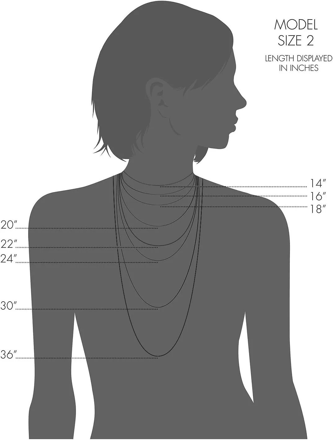 Kooljewelry Solid 14k Yellow or White Gold 0.8 mm Cable Chain Necklace (16, 18, 20, 24 or 30 inch)