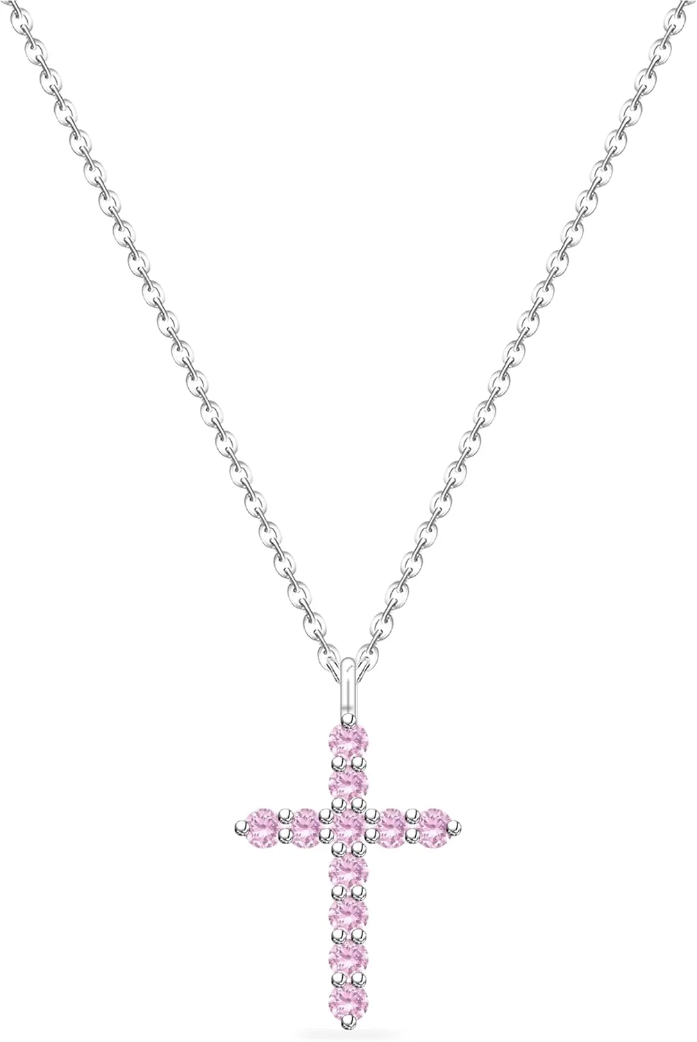 LMXXVJ Cross Necklace for Women,Cubic zirconia Cross Necklace Pendant Jewelry,Birthday Anniversary Festival Prom Gift