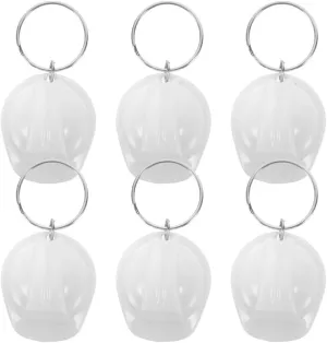 MAGICLULU 6pcs Key Chain Keychain for Men Keychains Cute Keychain Bag Charms for Handbags Helmet Keychain Aesthetic Keychain Backpack Keychain Purse Charm Keychain for Girls Keychain Women