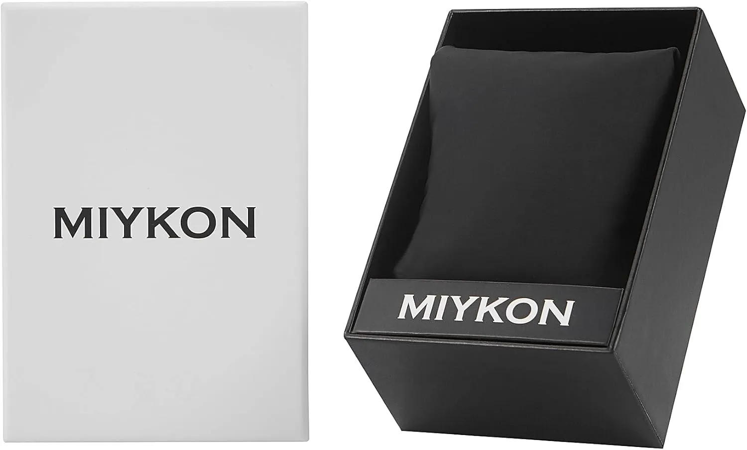 Miykon Silver and Gold Watches for Men | Minimalist Analog Mens Dress Watch with Ion Polished Solid Stainless Steel Bracelet | Luminous Hands, Scratch Resist Glass, Japan Quartz, 100ft Water Resistant
