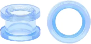 New 2026 2Pc/Lot Colorful Acrylic Ear Plug And Tunnel Men Women Clear White Ear Gauges Ear Expander Stercher Piercing Jewelry 2-16Mm Jewelry Fashion Accessories Creative Gift