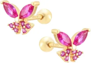 New 2026 Arrive Unisex Gold Filled Hoop Dangle Earrings Set For Women Ear Cuffs Colorful Zircon Stud Fashion Party Decoration Jewelry Luxury With You Accessories Trendy Creative For Women And Men