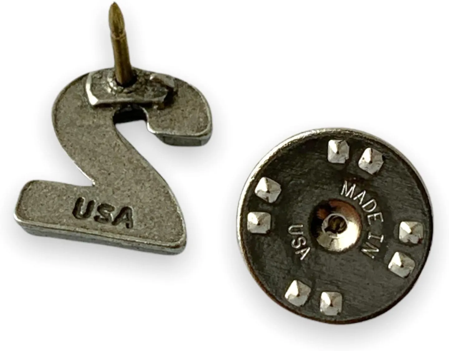 Number 2 Two Lapel Pin by StockPins