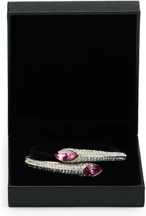 Oirlv Black Velvet Bracelet Gift Box,Jewelry Bracelet Bearer