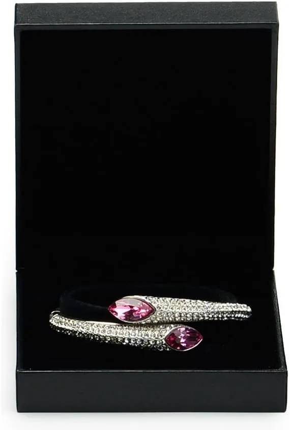 Oirlv Black Velvet Bracelet Gift Box,Jewelry Bracelet Bearer