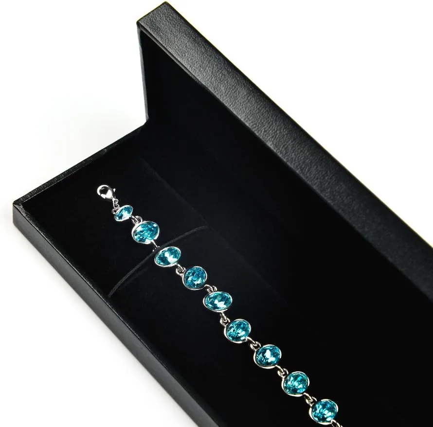 Oirlv Necklace/Long Chain Box Velvet Jewelry Gift Box