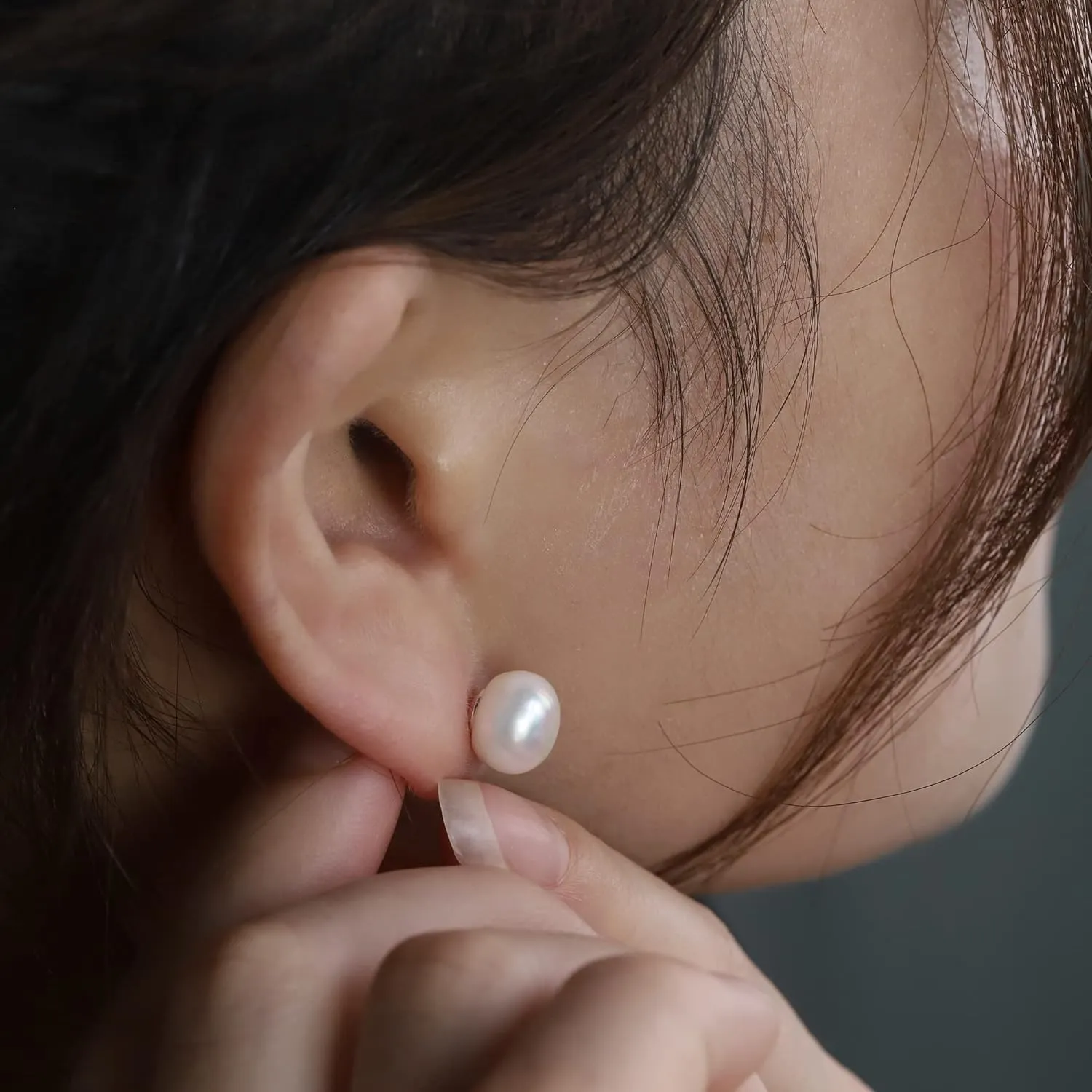 Pearl Stud Earrings for Women Studs Set AAA Pearl Studs Hypoallergenic Sterling Silver Pearl Earrings Multi Pack