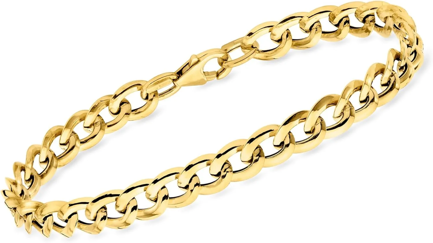 Ross-Simons Italian 18kt Yellow Gold Curb-Link Bracelet