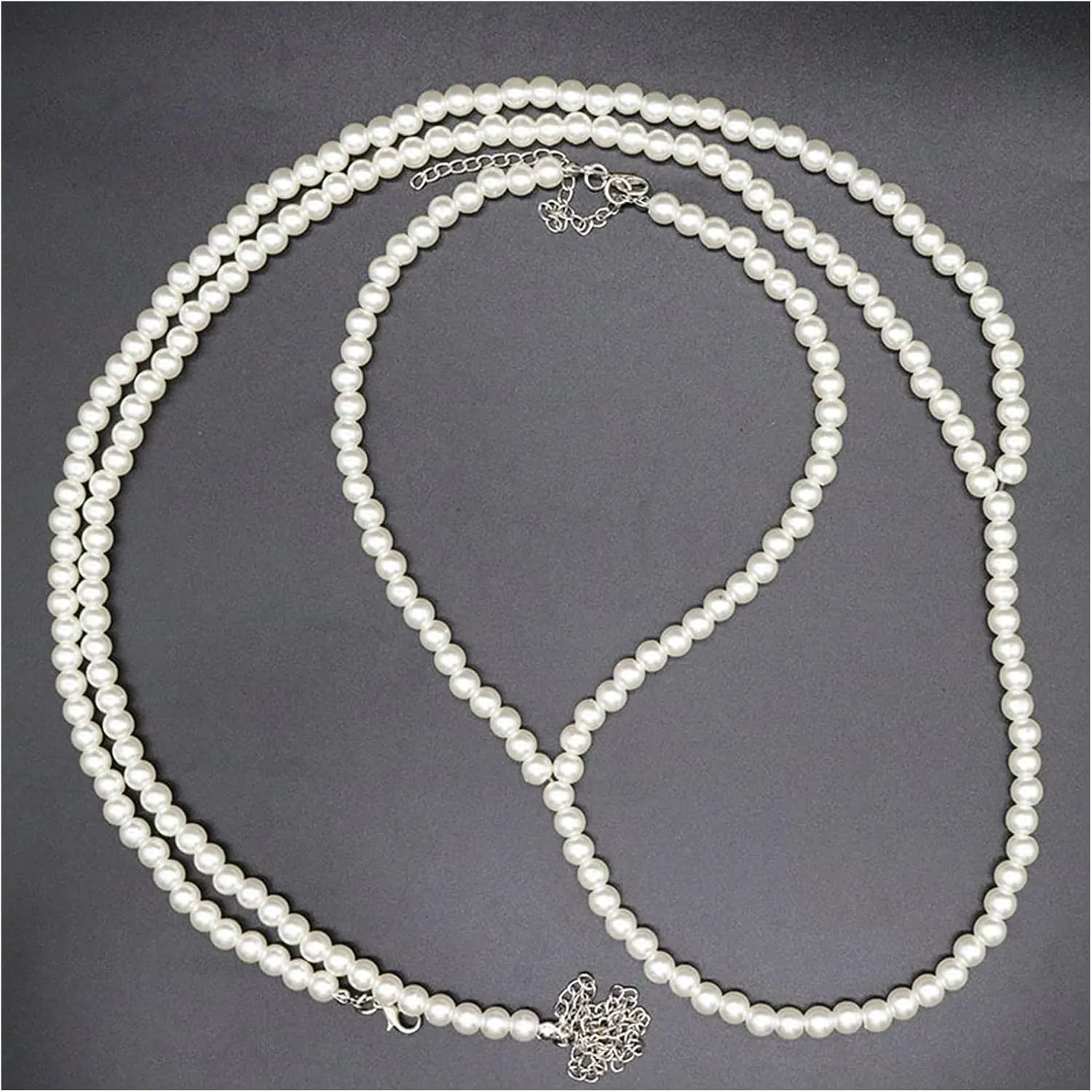 Sexy Summer Beach Pearl Body Chain Jewelry - Trendy Waist Bra Chain Necklace for Women