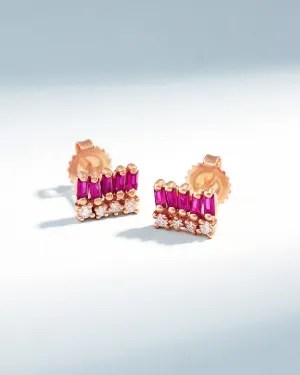 Short Stack Ruby Studs Short Stack Ruby Studs
