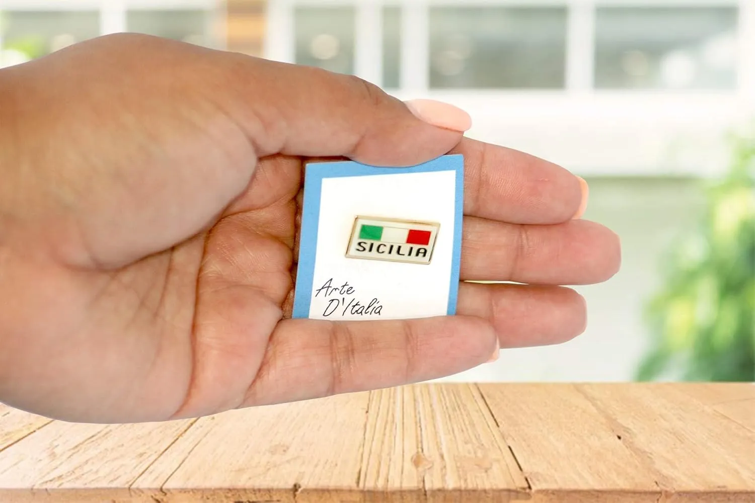 Sicilia Flag Italian Lapel Pin From Italy Collection of Italian Pride Products at PSILoveItaly